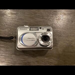 Fujifilm FinePix Compact Digital Camera - Silver with Blue Accent